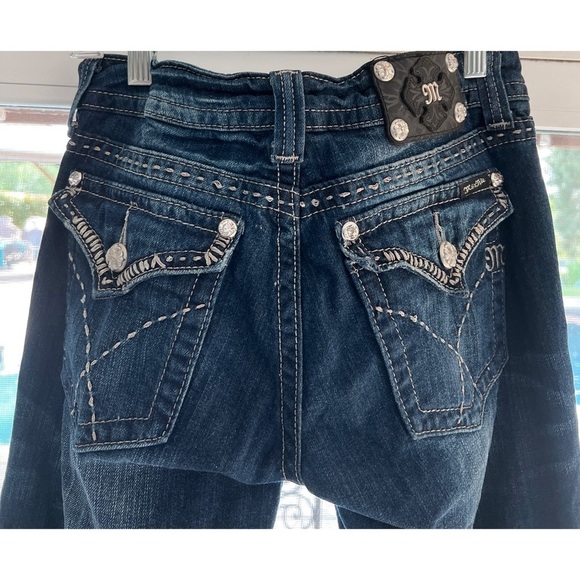 Miss Me Boot Cut Jeans - Size 28 - Picture 2 of 9